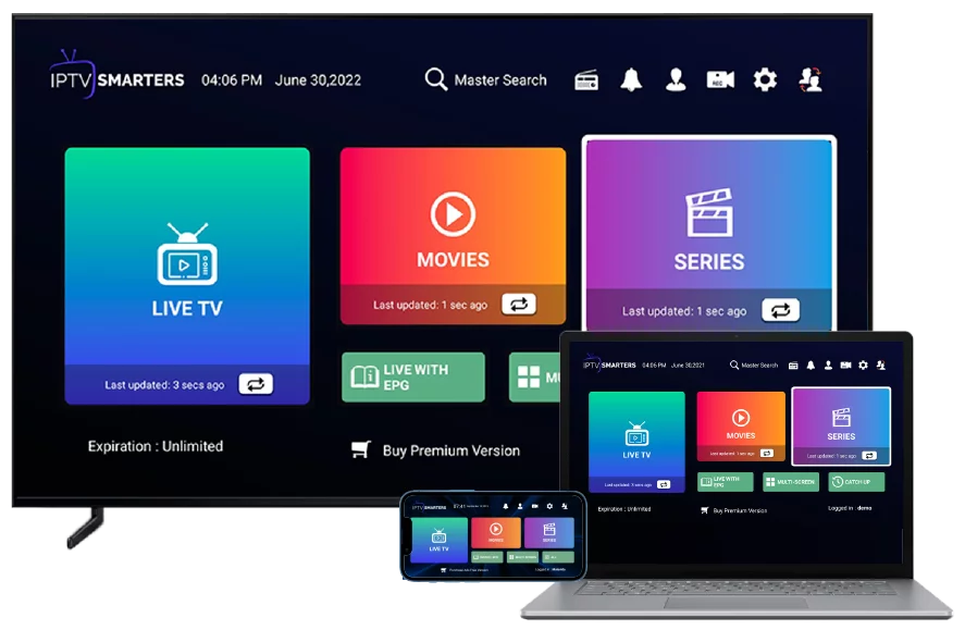 Abonnement IPTV Smart TV
